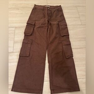 PacSun Brown 90's Baggy Cargo Pants sz 24